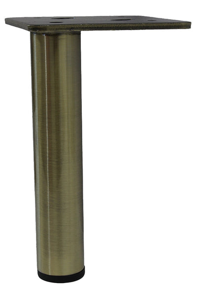 Glin Brushed Antique Brass Metal Furniture Legs