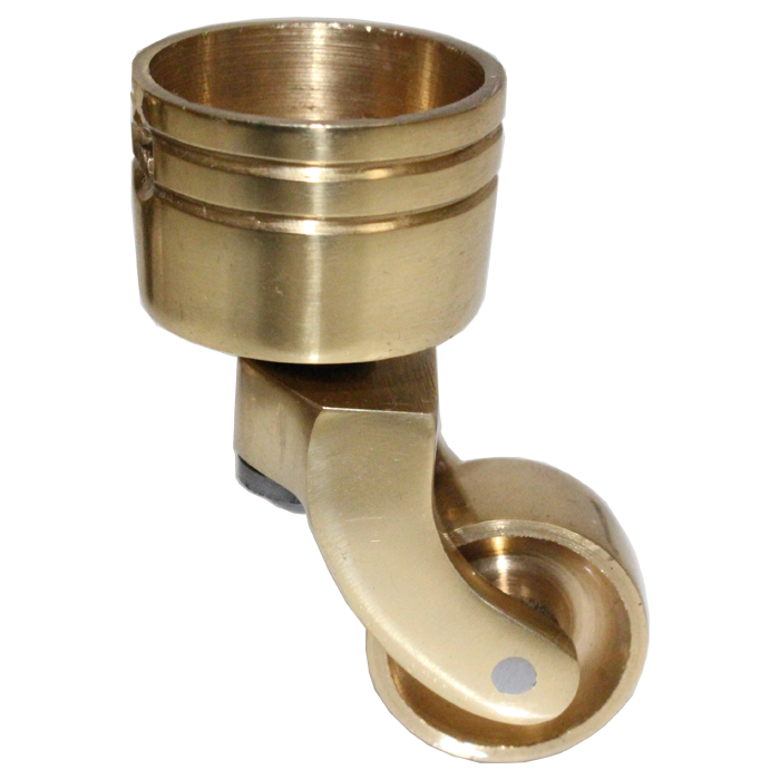 Regency Brass Round Cup Castor 25mm